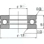 Thrust Ball Bearing : T-1790 : NMB (Minebea)