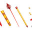 M.S.G Modeling Support Goods Virtuous Style10 Sword Set B Flamerite Ver.(Pre-order)