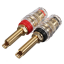 Binding Post Long Thread Banana Plug Terminal Gold Plated ( 1 คู่ )