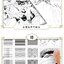 (Pre-order) สมุดฝึกลงเส้นภาพคาแรคเตอร์การ์ตูน SWEET LOLITA