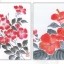 (Pre-order) หนังสือสอนวาดภาพระบายสีดอกไม้ Japanese ink painting โดยอาจารย์ Nakatsu Noriko