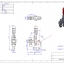 Vertical Toggle Clamp Straight Base :12055 U (202UB , HV251U)