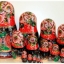 ตุ๊กตาแม่ลูกดก (Matryoshka) - Premium Doll ชุด 15 ตัว