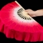พัดฟ้อนรำจีนสำหรับนักเรียน 真丝舞蹈扇跳舞一对儿童 Chinese Silk Fan Dancing for Student