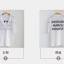 เสื้อคลุมแขนยาวเด็กหฺญิงสีขาว