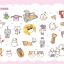 (Pre-order) หนังสือตัวอย่างภาพการ์ตูนจิ๋วน่ารักๆ กว่า 5,000 แบบ So Fun!! My 5000 Cute Doodles
