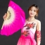 พัดฟ้อนรำจีนสำหรับนักเรียน 真丝舞蹈扇跳舞一对儿童 Chinese Silk Fan Dancing for Student