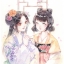 (Pre-order) หนังสือวาดการ์ตูน ลายเส้นสีขาว-ดำ แนวจีนย้อนยุค+จิบิ