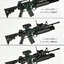 LittleArmory [LA100] M4A1 & M203 Type 2.0 1/12 Plastic Model(Pre-order)