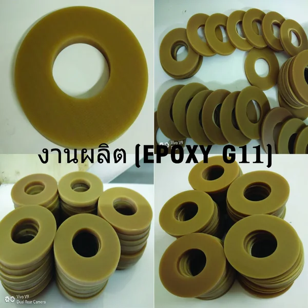 รับกลึง มิลลิ่ง CNC กัด ตัด เจาะ ชิ้นงานพลาสติกตามแบบ image 7