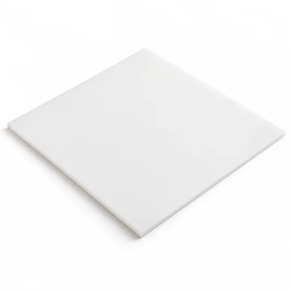 POM WHITE แผ่นพลาสติกปอมสีขาว หนา 3 มม. ขนาด 300×300 มม.