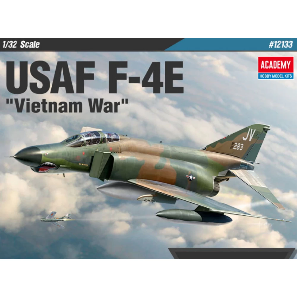 โมเดลเครื่องบิน Academy ขนาด 1/32 AC12133 USAF F-4E "VIETNAM WAR"