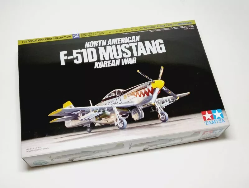 โมเดลเครื่องบิน Tamiya ขนาด 1/72 TA60754 North American F-51D Mustang (Korean War)