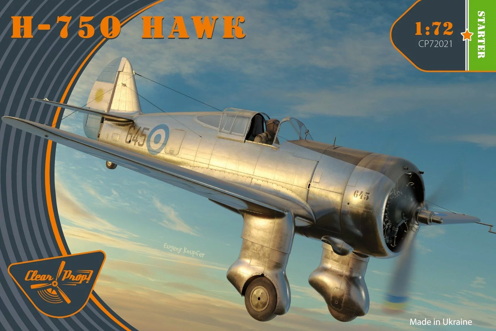 โมเดลเครื่องบิน Clear Prop Models 1/72 CP72021 H-75O Hawk